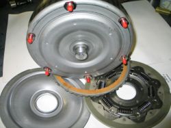 Inside  a custom torque converter